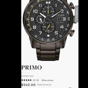 BRAND NEW Citizen Primo Stainless Steel
Solar